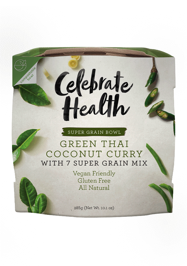 Celebrate Health Thai Green Curry Super Grain Bowl Image