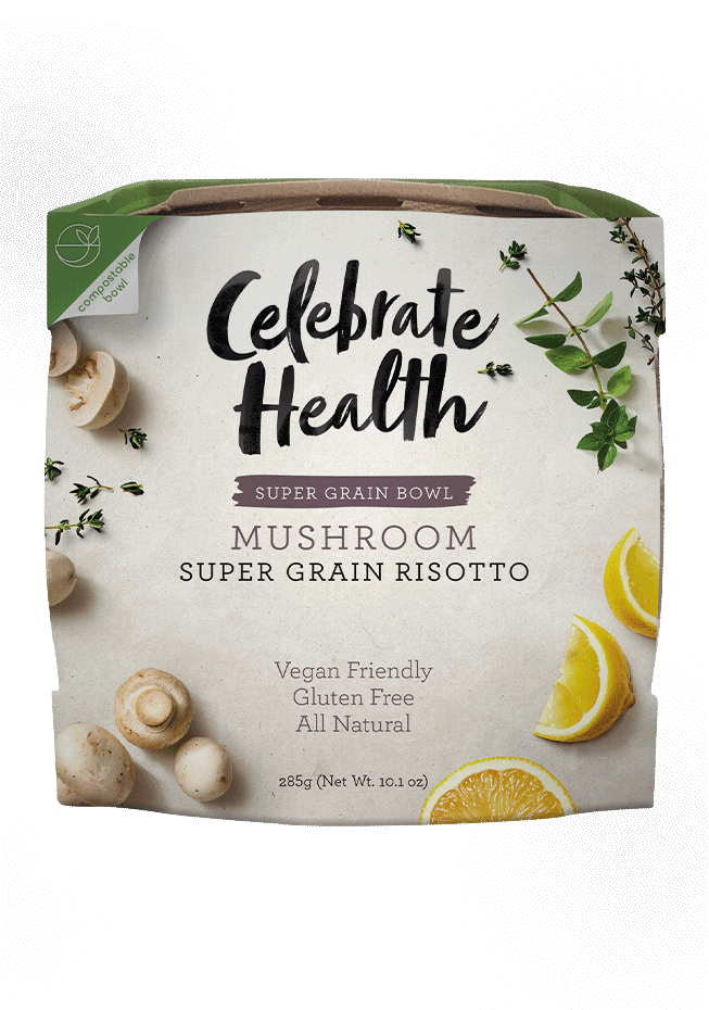 Celebrate Health Mushroom Risotto Super Grain Bowl Image