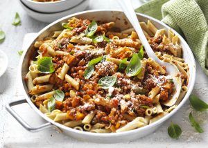 Penne bolognese by Celebrate Health