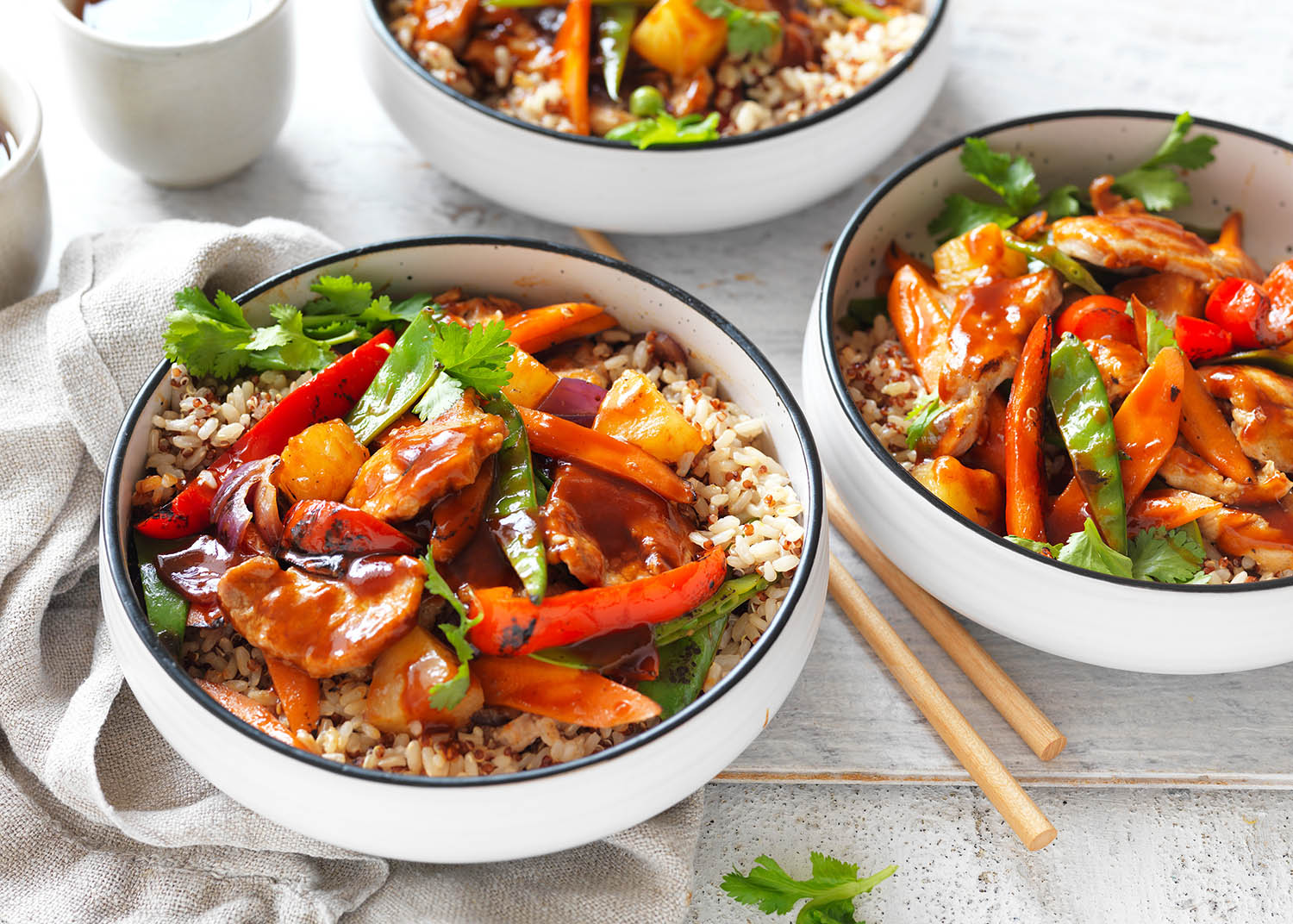 Sweet and sour pork by celebrate health