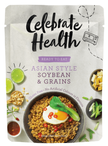 Celebrate Health Ready-to-Eat Range: Asian Style Soybean & Grains